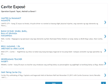 Tablet Screenshot of caviteexpose.blogspot.com