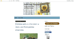 Desktop Screenshot of cedarcreekprimitivesshop.blogspot.com