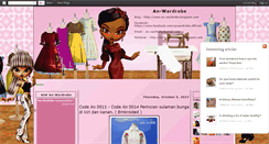 Desktop Screenshot of an-wardrobe.blogspot.com