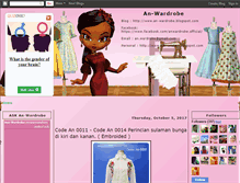 Tablet Screenshot of an-wardrobe.blogspot.com