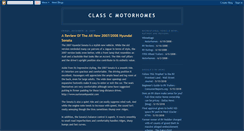 Desktop Screenshot of class-c-motorhomes.blogspot.com