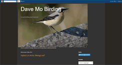 Desktop Screenshot of davemobirding.blogspot.com