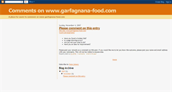 Desktop Screenshot of garfagnana-food.blogspot.com