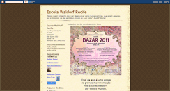 Desktop Screenshot of escolawaldorfrecife.blogspot.com