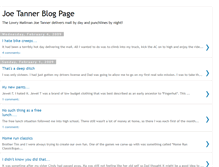 Tablet Screenshot of heyjoetanner.blogspot.com