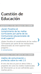 Mobile Screenshot of cuestiondeeducacion.blogspot.com