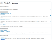 Tablet Screenshot of kiliclimbforcancer.blogspot.com