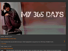 Tablet Screenshot of my365daysofreality.blogspot.com