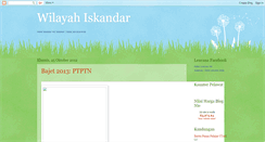 Desktop Screenshot of iskandarsulaiman.blogspot.com