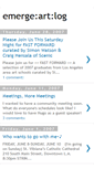 Mobile Screenshot of emerge-art-log.blogspot.com