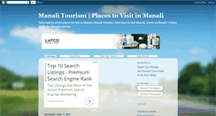 Desktop Screenshot of manalitourisms.blogspot.com