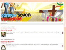 Tablet Screenshot of conferjovenvalladolid.blogspot.com