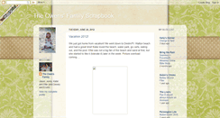 Desktop Screenshot of owensscrapbook.blogspot.com