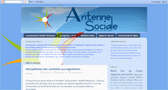 Desktop Screenshot of antennesocialenpdc.blogspot.com