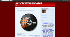 Desktop Screenshot of noaptoparainiciados.blogspot.com