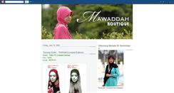 Desktop Screenshot of mawaddahexclusive.blogspot.com