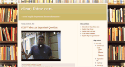 Desktop Screenshot of ccsfenglish.blogspot.com