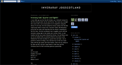 Desktop Screenshot of inverarayjogscotland.blogspot.com