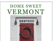 Tablet Screenshot of homesweetvermont.blogspot.com