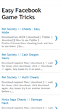 Mobile Screenshot of easygametricks.blogspot.com