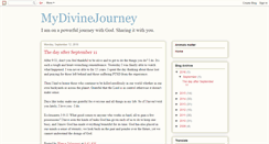 Desktop Screenshot of mydivinejourney.blogspot.com