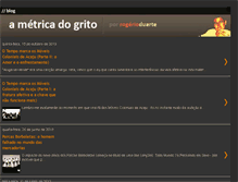 Tablet Screenshot of ametricadogrito.blogspot.com