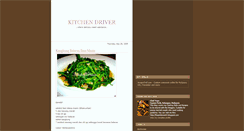 Desktop Screenshot of kitchen-driver.blogspot.com