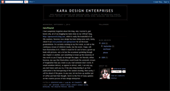 Desktop Screenshot of genevievekaradesign.blogspot.com