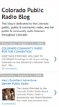 Mobile Screenshot of coloradopublicradio.blogspot.com