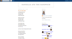 Desktop Screenshot of danielleatethesandwich.blogspot.com