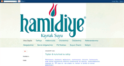 Desktop Screenshot of hamidiyesuyu.blogspot.com