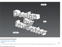 Tablet Screenshot of designbyinventor.blogspot.com