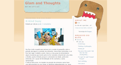 Desktop Screenshot of glamandthoughts.blogspot.com