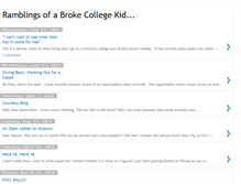 Tablet Screenshot of collegekidchatter.blogspot.com