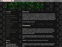 Tablet Screenshot of neotron-games.blogspot.com