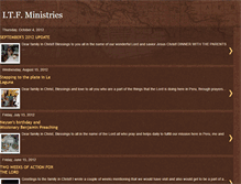 Tablet Screenshot of inthefieldministries.blogspot.com