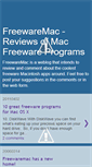 Mobile Screenshot of freewaremac.blogspot.com