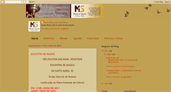 Desktop Screenshot of museusacrosm.blogspot.com