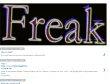 Tablet Screenshot of freakfahrens.blogspot.com