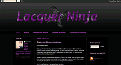 Desktop Screenshot of laquerlover.blogspot.com