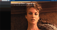Desktop Screenshot of chicmetropolitain.blogspot.com