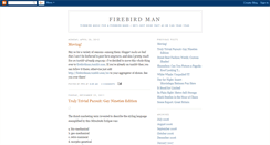 Desktop Screenshot of firebirdman.blogspot.com