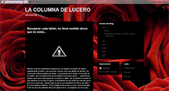 Desktop Screenshot of luceroenlaweb.blogspot.com