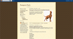 Desktop Screenshot of pamperspartyparkplacecrib.blogspot.com