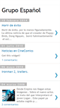Mobile Screenshot of grupo-espaniol.blogspot.com