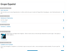 Tablet Screenshot of grupo-espaniol.blogspot.com