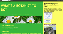 Desktop Screenshot of fingerlakesbotany.blogspot.com