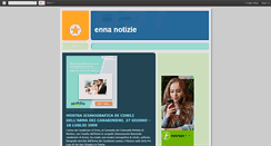 Desktop Screenshot of ennanotizie.blogspot.com