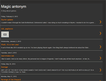 Tablet Screenshot of magicantonym.blogspot.com
