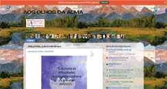 Desktop Screenshot of aosolhosdaalma.blogspot.com